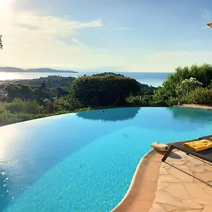 4-star Private With Heated Pool And Panoramic Sea View At Gulf De Saint Tropez Villa Cavalaire-sur-Mer